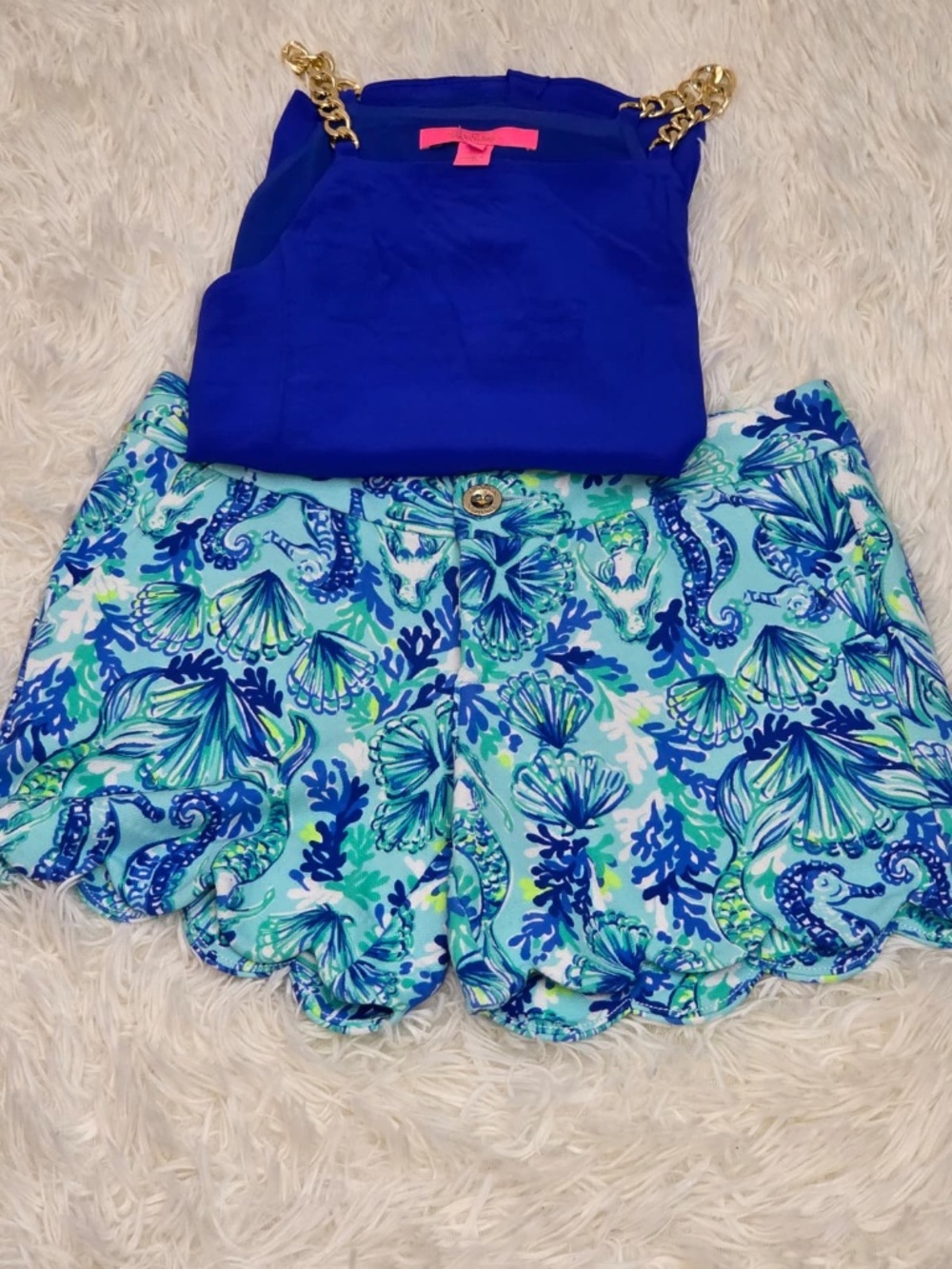 NWT Lilly Pulitzer Buttercup Shorts (Seeing Double)